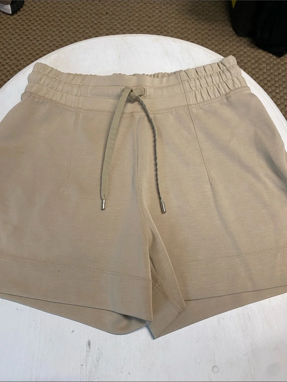lululemon athletica Women's Sandstone Elastic-Waist Athletic Shorts